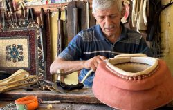 Hamut ustası 47 yıldır bu mesleği yapıyor! ‘Alın teri, el emeği, göz nuru…’